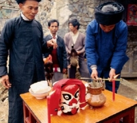 古敢乡下笔冲村水族传统文化保护区