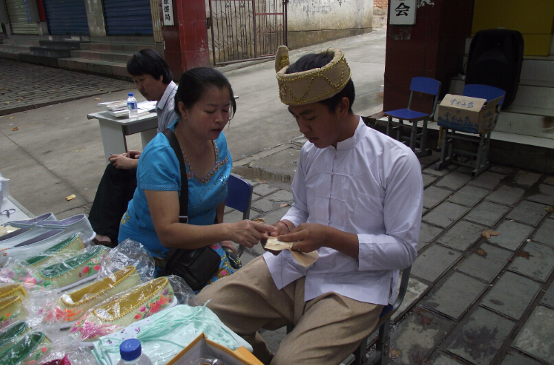 传承人现场传艺 传承人现场传艺