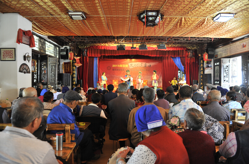 古渡梨园滇剧传习馆座无虚席