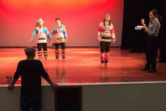 在州文化馆集训